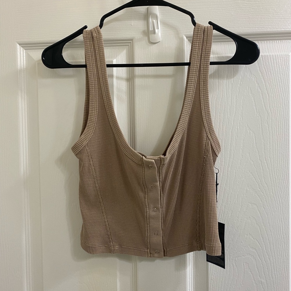 Cropped tank top